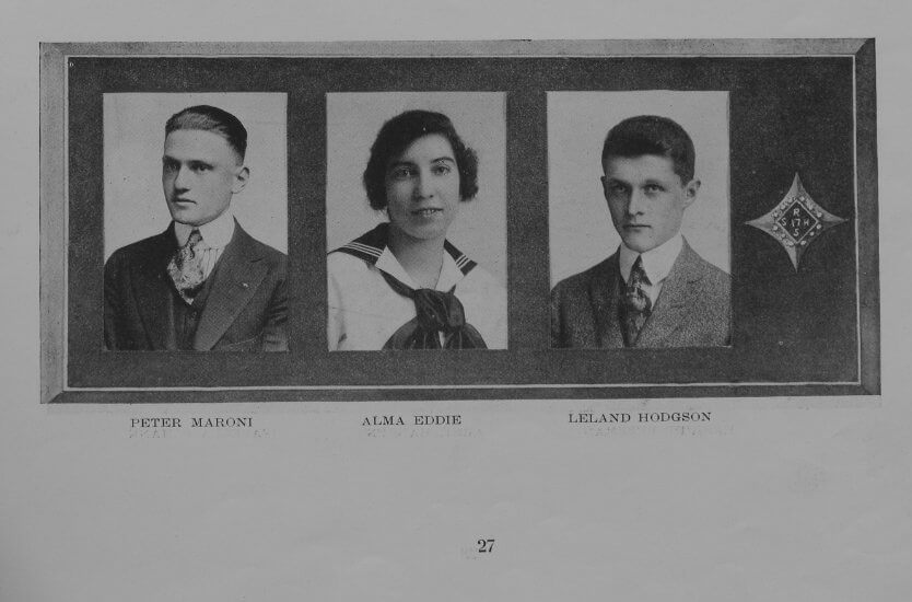 Yearbook class of 1917 page 7