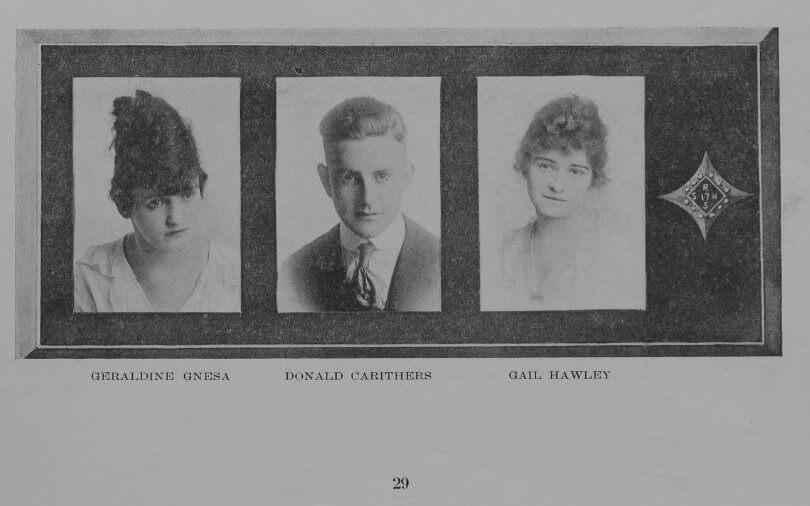 Yearbook class of 1917 page 9