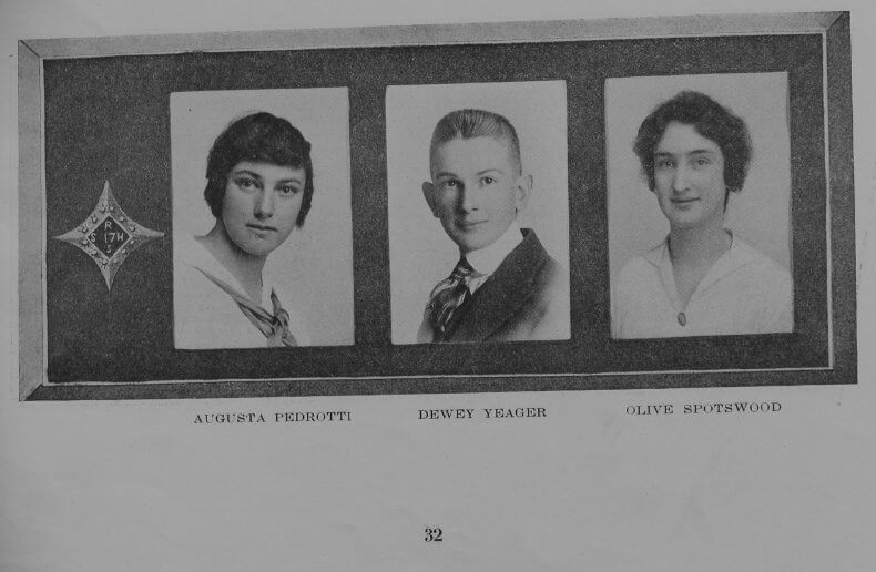 Yearbook class of 1917 page 12