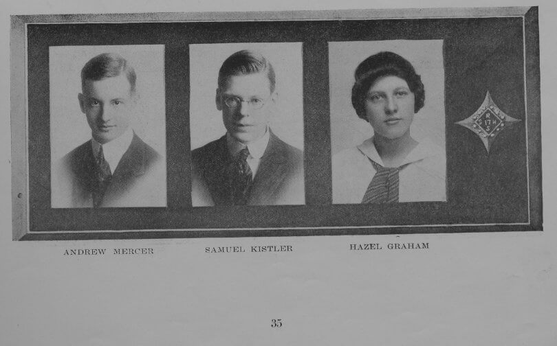 Yearbook class of 1917 page 15