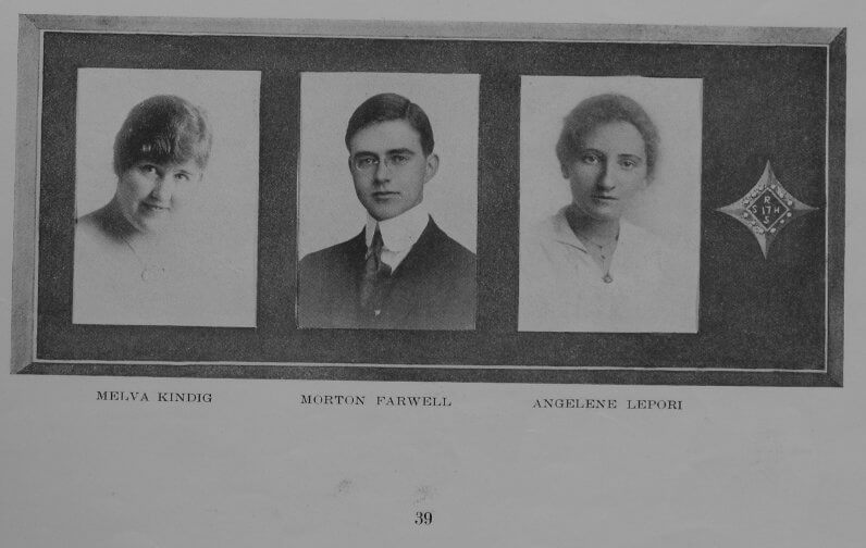 Yearbook class of 1917 page 19