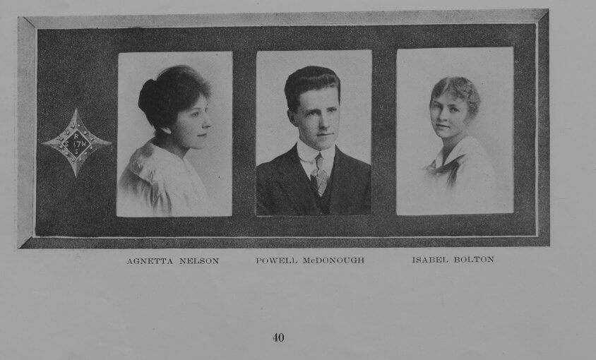 Yearbook class of 1917 page 20
