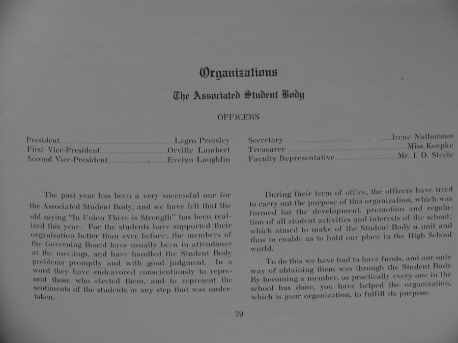 Yearbook class of 1917 page 36