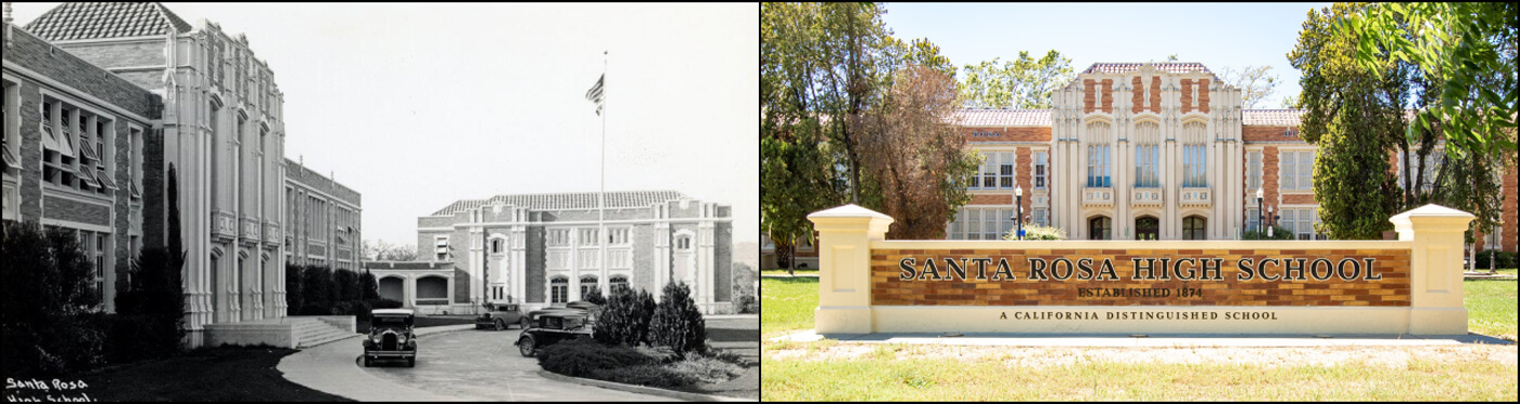 Santa Rosa High School past and present.
